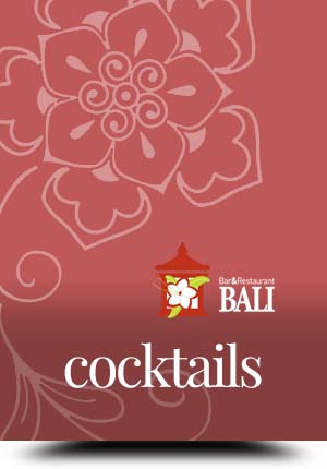 Menu Bar-Cocktails